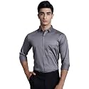 Majestic Man Slim Fit Satin Cotton Formal Shirt for Men