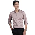Majestic Man Slim Fit Satin Cotton Formal Shirt for Men