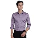 Majestic Man Slim Fit Satin Cotton Formal Shirt for Men