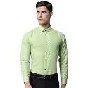 Majestic Man Slim Fit Solid Cotton Blend