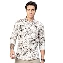 Majestic Man Stylish Abstract Print Casual Shirt