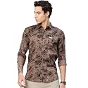 Majestic Man Stylish Abstract Print Casual Shirt