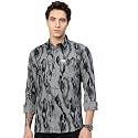 Majestic Man Stylish Abstract Print Casual Shirt