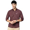 Majestic Man Stylish Geomatric Print Casual Shirt