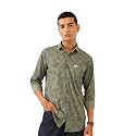 Majestic Man Stylish Geomatric Print Casual Shirt