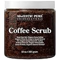 Majestic Pure Arabica Coffee Body Scrub, Exfoliating Polish, 10 Oz