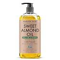 Majestic Pure Sweet Almond Oil 100% Pure & Natural - 8 Fl Oz