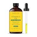 Majestic Pure Vitamin E Oil for Skin 4 Oz Glass Bottle