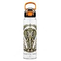 Majestic Walk Elephant Printed Water Bottle 1