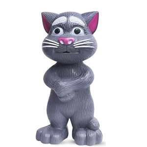 majik talking tom cat toy for kids talking cat repeat what you say songs and poems with funny voice for boys and girls