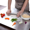 MAK BROTHERS Stainless steel Chopping board42cm X32cmfor