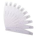 Makartt 100/100 Grit Nail Files, 10PCS Zebra Emery Boards for Nails