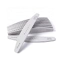 Makartt 100/180 Grit Nail Files, 10PCS Zebra Emery Boards for Nails