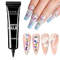 Makartt Rhinestone Glue for Nails: Medium-Viscosity 3D Charm Gel 15ml