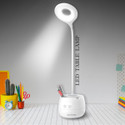 Make Ur Wish Long Arm Study Desk Light with 3 Shades Touch Control Study Lamp (21 cm, White)