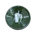 Make Your Own Gold Bars 12" Green Gold Pan - Panning Kit, Bottle Snuffer, Vial - Mining Prospecting