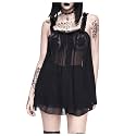 MakeMeChic Women's 2 Piece Sexy Lingerie Dress Set Bow Babydoll Nightgown