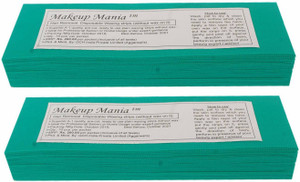 makeupmania waxing strips - green-140 pcs strips 140 g set of 2