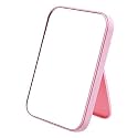 Makeup Mirror, Vanity Mirror, 8 Inch Folding Portable Table Desk, Small Hanging Mirror with 90° Adjustable Rotation for Bathroom Travel Room Decor Gifts (Pink)