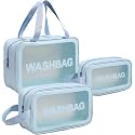 Makeup Pouch Bag PVC Travel Toiletries Organizer