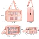 Makeup Pouch Bag PVC Travel Toiletries Organizer