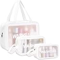 Makeup Pouch Bag PVC Travel Toiletries Organizer