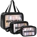 Makeup Pouch Bag PVC Travel Toiletries Organizer