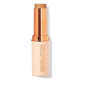 makeup revolution fast base stick foundation f11 dark brown 62g