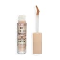 Makeup Revolution- IRL Filter Finish Concealer- C3 | Full coverage | Breathable and lightweight |Blends effortlessly | Soft matte finish |Crease proof, sweat proof, waterproof | 6gm