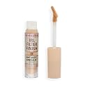 Makeup Revolution- IRL Filter Finish Concealer- C6 | Full coverage | Breathable and lightweight |Blends effortlessly | Soft matte finish |Crease proof, sweat proof, waterproof | 6gm