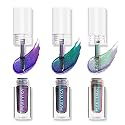 MAKI YIKA 3Pc Glitter Eyeshadow Liquid Multichrome Eyeshadows Long Lasting