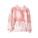 Makkrom Boys Girls Sherpa Fleece Hoodies Pullover Sweatshirts with Pockets