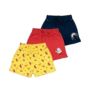 Makoto Short for Baby Girls Casual Printed