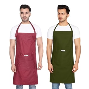 waterproof apron for dishwashing cooking dog grooming gardening car wash lab restaurant amp industrial use  waterproof apron for men amp women  pack of 2