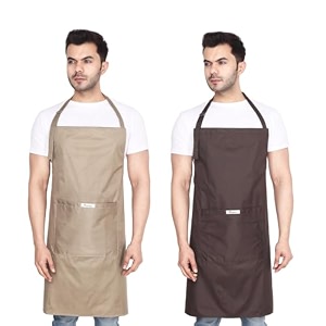 waterproof apron for dishwashing cooking dog grooming gardening car wash lab restaurant amp industrial use  waterproof apron for men amp women  pack of 2