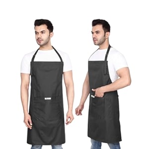 waterproof apron for dishwashing cooking dog grooming gardening car wash lab restaurant amp industrial use  waterproof apron for men amp women  pack of 2