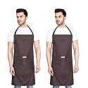 Waterproof Apron For Dishwashing, Cooking, Dog Grooming, Gardening, Car Wash, Lab, Restaurant &amp; Industrial Use | Waterproof Apron for Men &amp; Women | Pack of 2