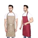 Waterproof Apron For Dishwashing, Cooking, Dog Grooming, Gardening, Car Wash, Lab, Restaurant &amp; Industrial Use | Waterproof Apron for Men &amp; Women | Pack of 2