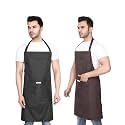 Waterproof Apron For Dishwashing, Cooking, Dog Grooming, Gardening, Car Wash, Lab, Restaurant & Industrial Use | Waterproof Apron for Men & Women | Pack of 2
