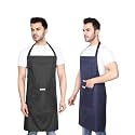 Waterproof Apron For Dishwashing, Cooking, Dog Grooming, Gardening, Car Wash, Lab, Restaurant &amp; Industrial Use | Waterproof Apron for Men &amp; Women | Pack of 2