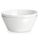 MALACASA 105 OZ Large Serving Bowls Ceramic Salad Soup Bowls Set of 2