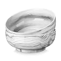 MALACASA Large Serving Bowls, 114 OZ(10") Ceramic Salad Bowls Set of 2