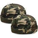 2 Pcs Mens Brimless Docker Cap Set