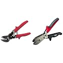 Malco M2006 10-3/4 in. Left Offset Snips and Malco C5R 5-Blade Pipe Crimper