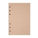 Refills Lined Paper, MALEDEN Refillable A6 Paper for 5x7 Journal Notebook Inserts 200 Lined Pages