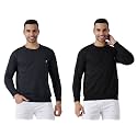 MALENO Full Sleeves Round Neck Charcoal Grey &amp; Yellow Sweat Shirt