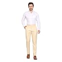 MALENO Men39s Diamond Textured Regular Fit Trouser