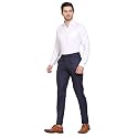MALENO Men39s Diamond Textured Regular Fit Trouser