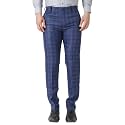 MALENO Men39s Polycotton Slim Fit Checkered Trouser