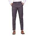 MALENO Men39s Regular Fit Polycotton Solid Trouser
